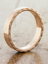 caption: Shown in 14k rose gold, polished finish