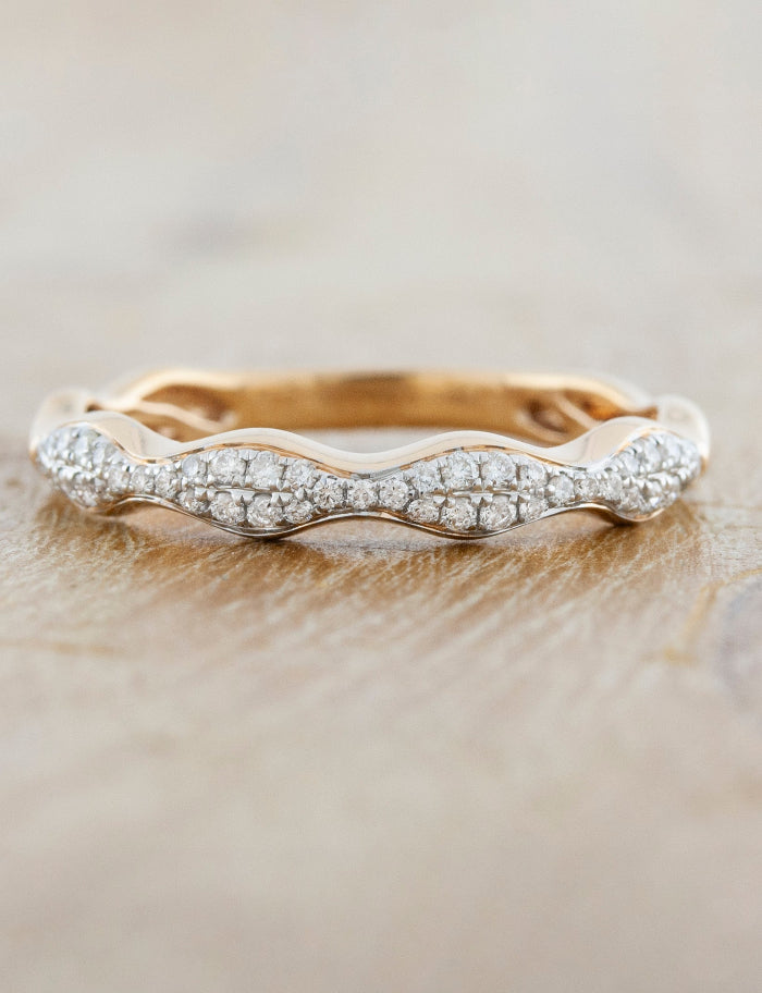 caption:Shown in 14k rose gold