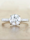 caption:Shown with 1.50ct round diamond 
 in platinum