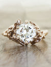 caption:Shown with 2.00ct round diamond in 14k rose gold