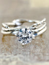 caption:Shown with Aurora engagement ring