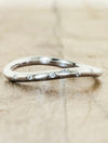 caption:Customized with scattered diamonds