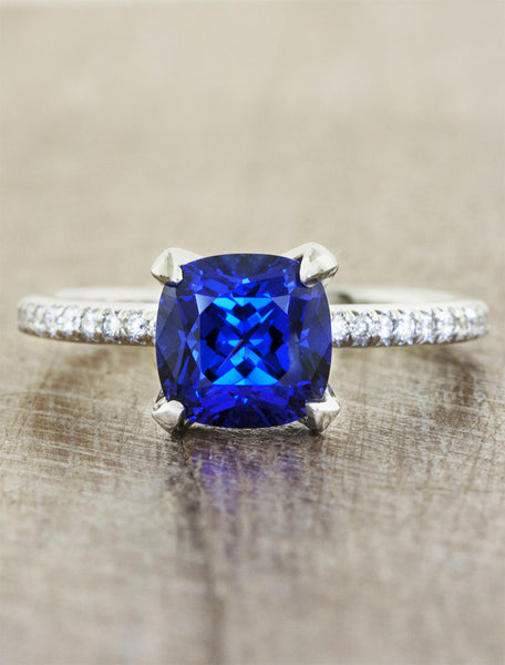 Ida Blue Sapphire Ring · Rachel Boston
