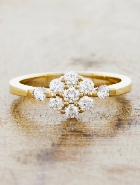 18CT ROSE & WHITE GOLD DIAMOND RING – Anthonys Fine Jewellery