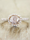 caption:Shown in 14k rose gold