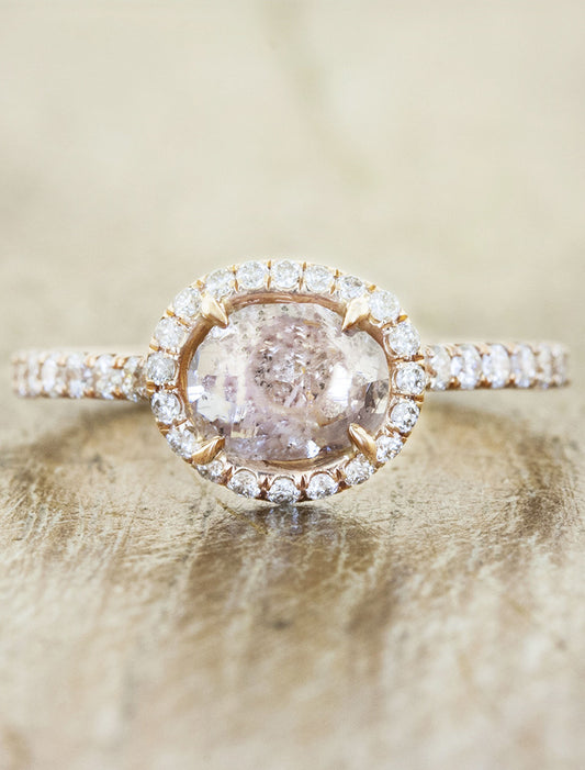 caption:Shown in 14k rose gold