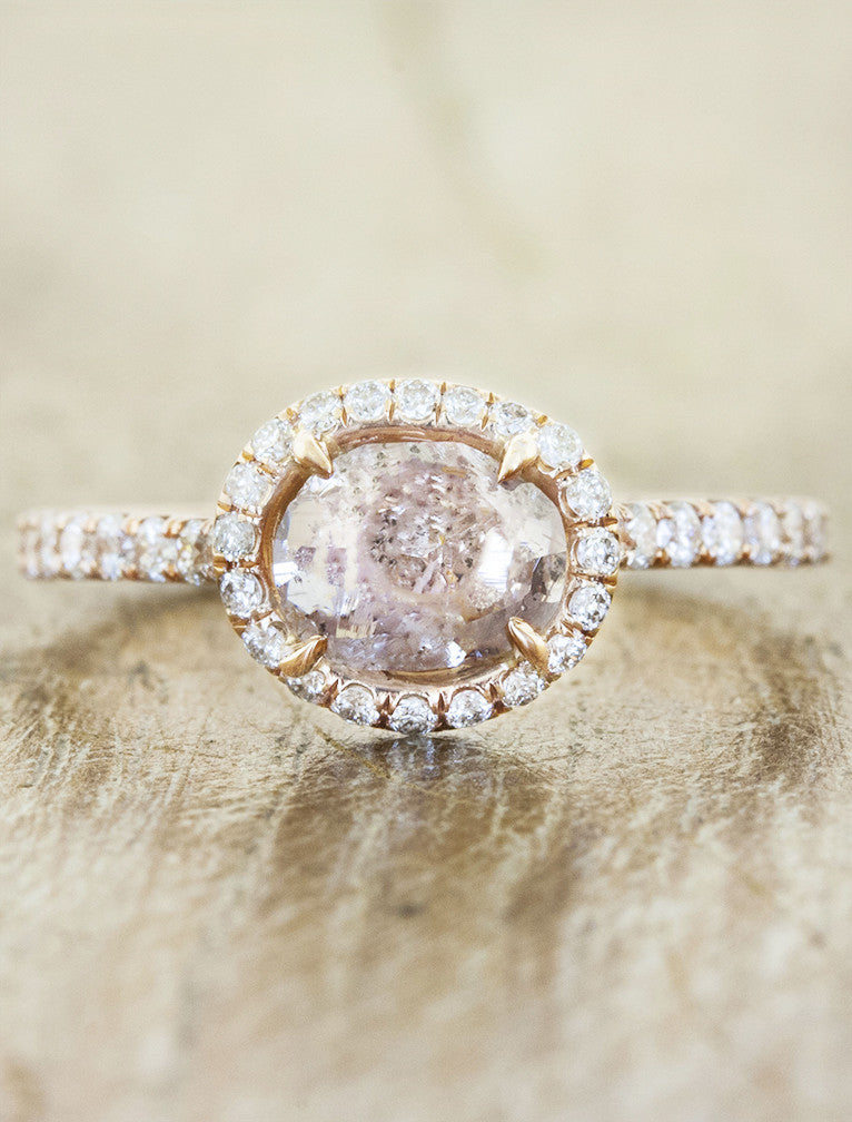 caption:Shown in 14k rose gold