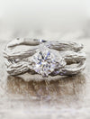 caption:Paired with Abilene engagement ring in platinum