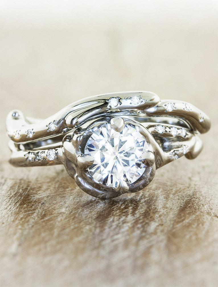 caption:Paired with Daya engagement ring