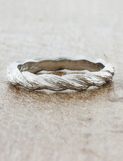 Bark Textured Rope Band