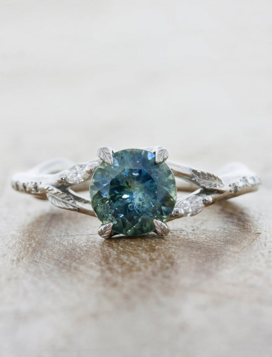 caption:Shown in 14k white gold