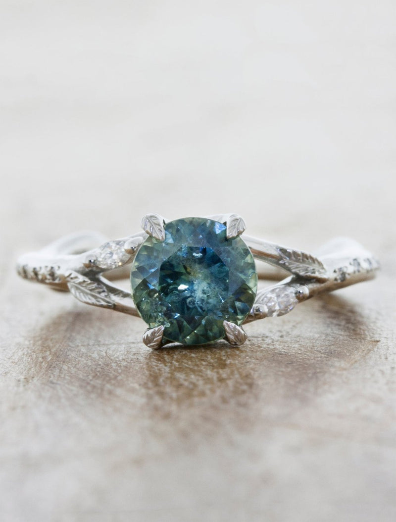 caption:Shown in 14k white gold