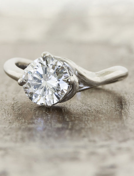 Customize Womens Engagement Ring - Emblem