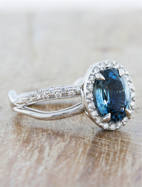 Sapphire band rings for on sale her