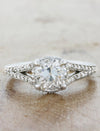caption:Shown with 1.35ct Old European cut diamond in platinum