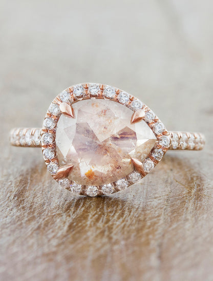 Audrix Rustic Light Pink Diamond