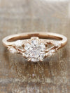caption:Shown with 1ct diamond in 14k rose gold