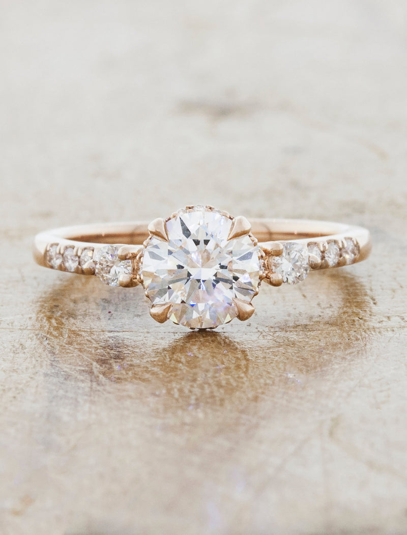 caption:Customized with diamonds on band