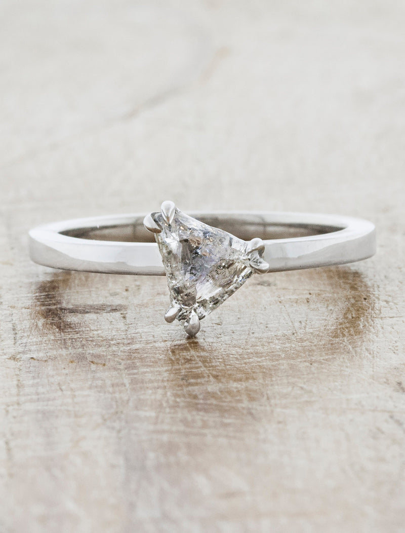 caption:Shown with trillion grey diamond in platinum