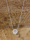 Halo Diamond Design Necklace