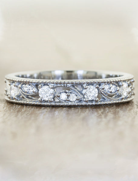 Moissanite Wedding Band Diamond Engagement Ring | Moissanite Wedding Bands  Women - Rings - Aliexpress