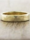 caption:Shown in 14k yellow gold, satin finish