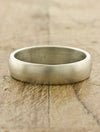 caption:Shown in 6mm width, silver, satin finish