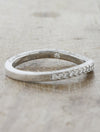 caption:Customized with diamond set inside the band