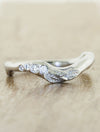 caption:Shown in 14k white gold