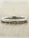 caption:Shown in 2mm width, platinum, satin brush