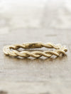 caption:Shown with plain band in 14k yellow gold
