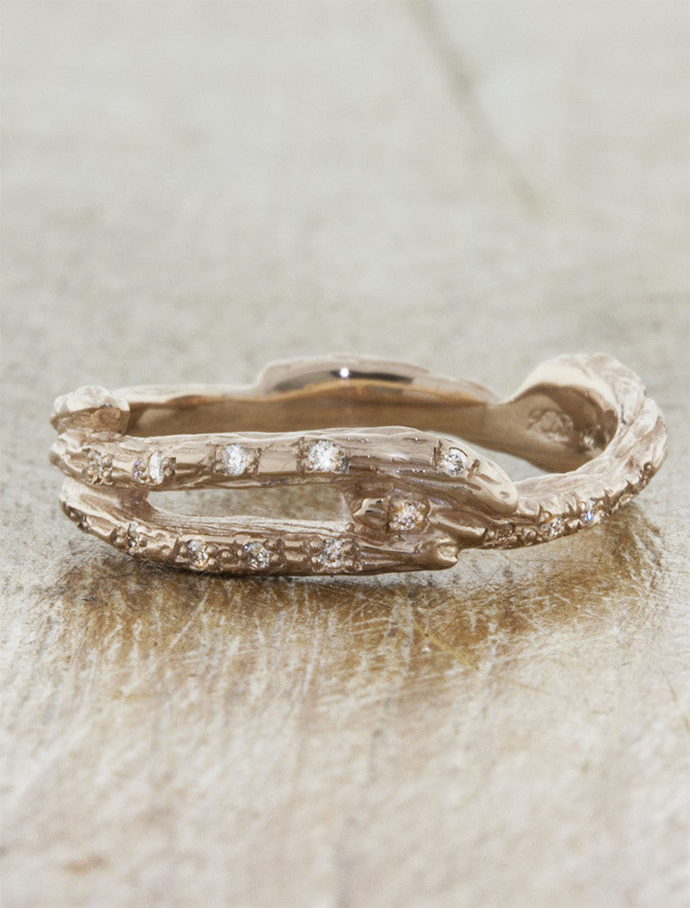 caption:Shown in 14k rose gold