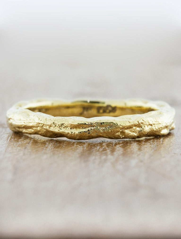 Nature Inspired Wedding Ring