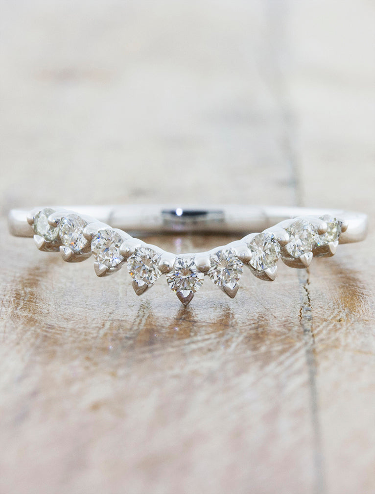 caption:Customized with extra diamonds in platinum