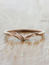 caption:Shown in 14k rose gold in sandblast finish