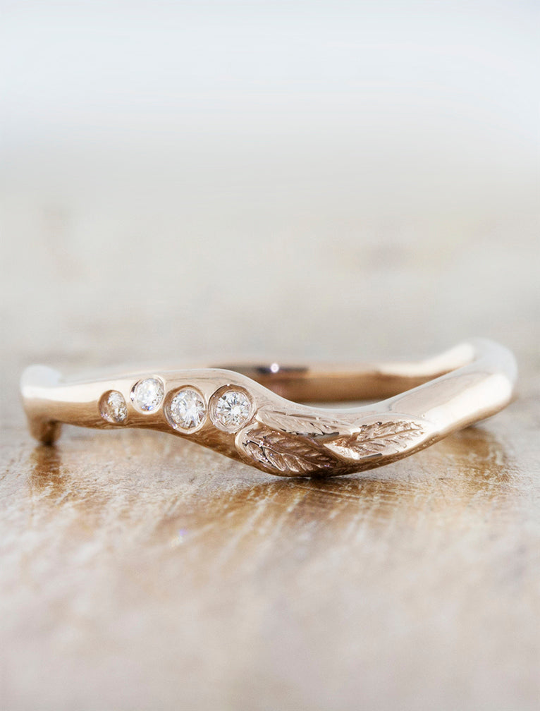 caption:Shown in 14k rose gold