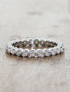 caption:Shown in custom eternity setting in platinum.