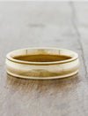 caption:Shown in 14k yellow gold with polished finish