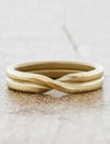 caption:Shown in 4mm width, 14k Yellow Gold, polished finish