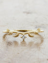 caption:Custom curve shown in 14k yellow gold